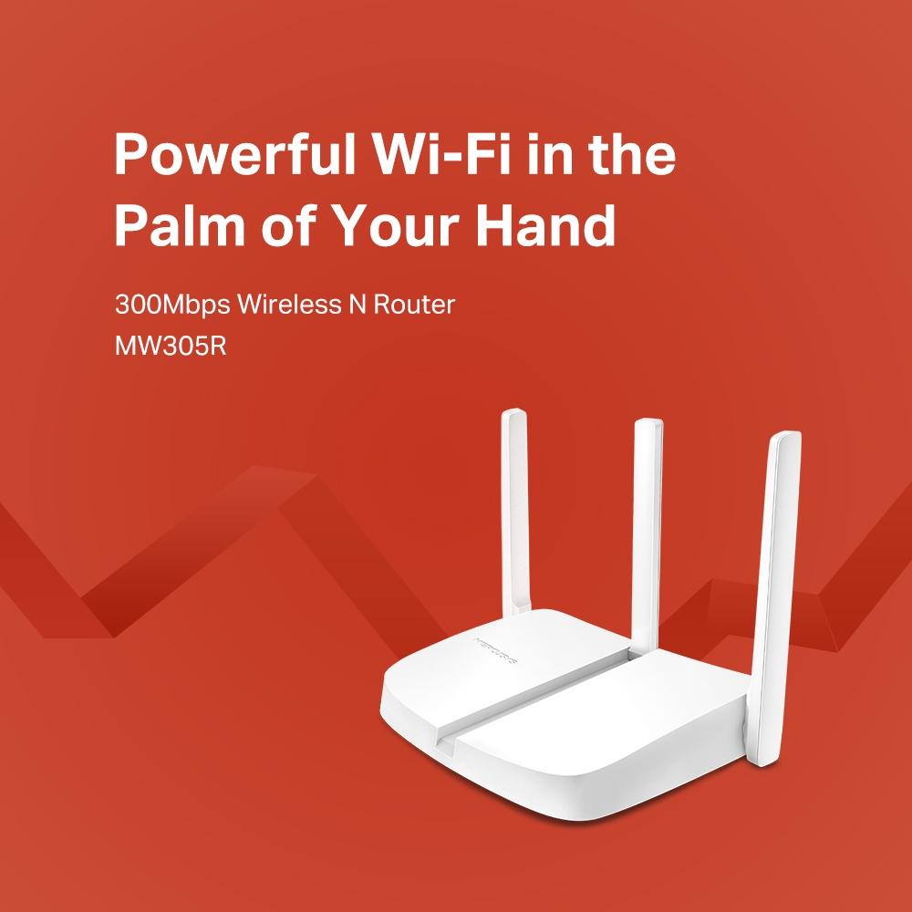 Mercusys MW305R WiFi Wireless N Router Extender 300Mbps - Image 4