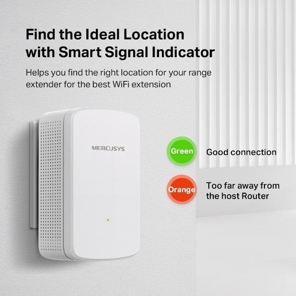 Mercusys ME10 300Mbps WiFi Range Extender - Image 5
