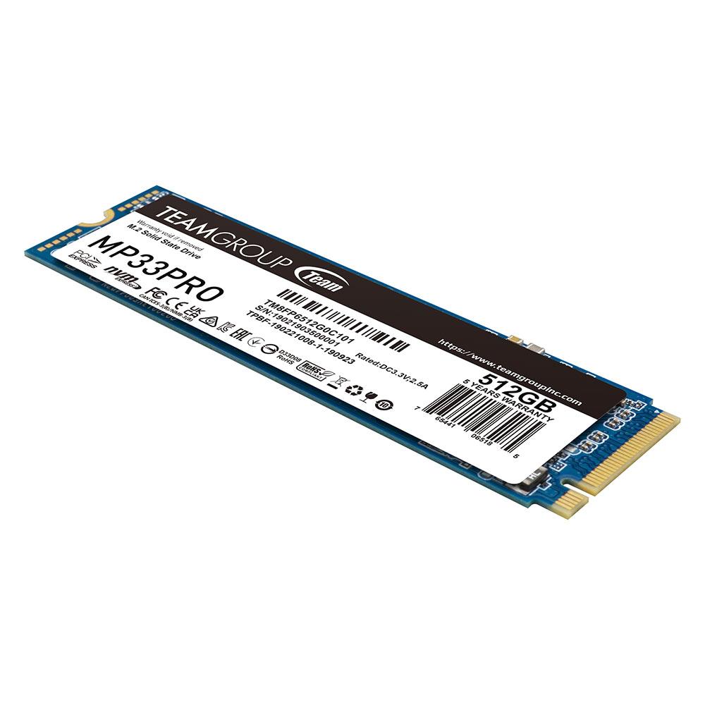 Team SSD MP33 Pro M.2 Pcie Gen3 Nvme 2280 512GB - M2 512 GB - Image 4