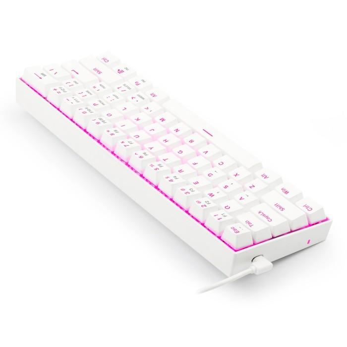 Redragon Dragonborn White K630W - 60% Mechanical Gaming Keyboard - Image 4