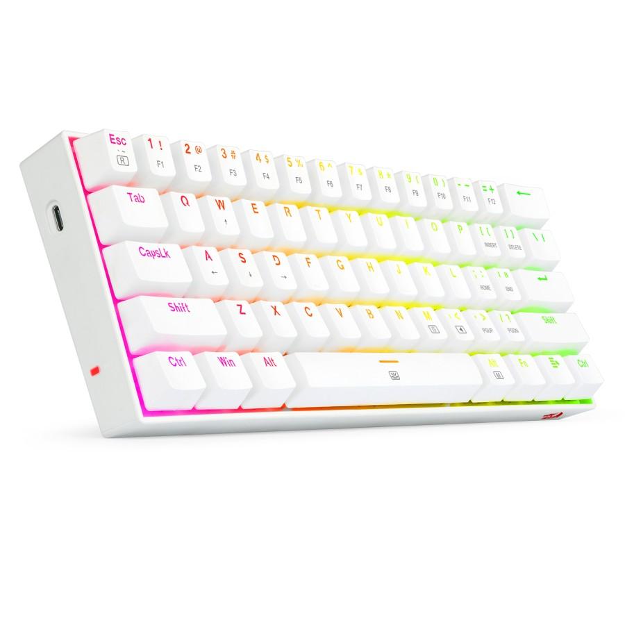 Redragon Dragonborn White K630W RGB - 60% Mechanical Gaming Keyboard - Image 4