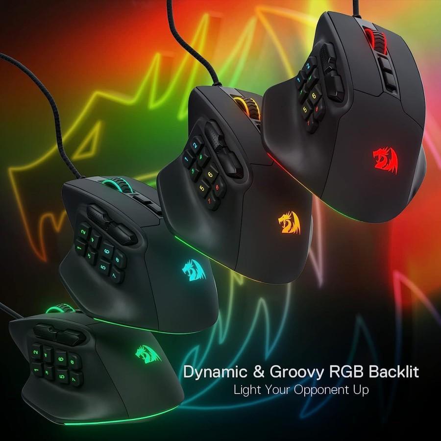 Redragon Aatrox M811 RGB - Macro Gaming Mouse - Image 3