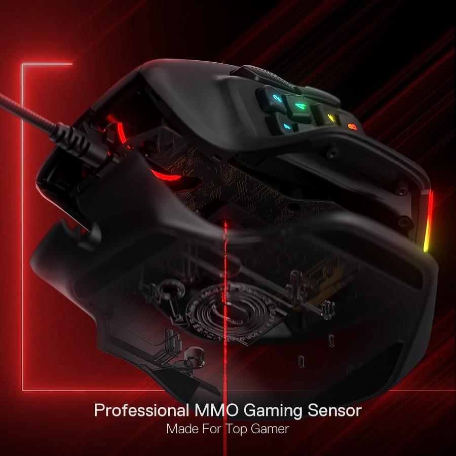 Redragon Aatrox M811 RGB - Macro Gaming Mouse - Image 4