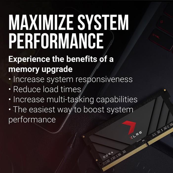 Memory PNY Sodimm XLR8 PC25600 3200Mhz DDR4 16GB Ram - Image 6