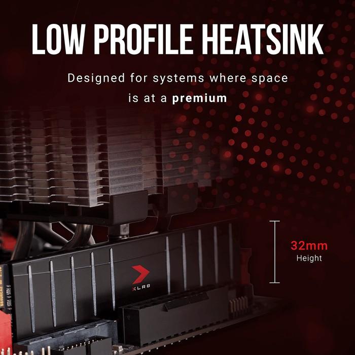 Memory PNY XLR8 Low Profile PC25600 3200Mhz DDR4 16GB - 2x8GB Ram - Image 6