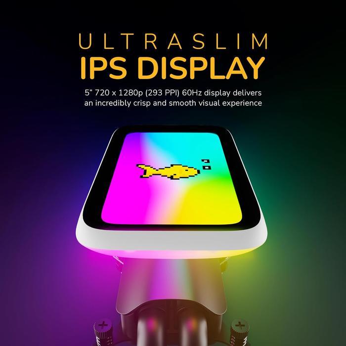 HYTE THICC Q60 Digital Processor Cooling - CPU AIO Cooler Fan 240mm with LCD IPS Display - Image 4