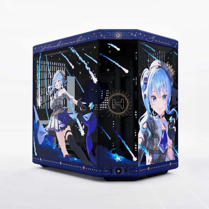 HYTE LIMITED EDITION HYTE Y70 Hoshimachi Suisei PC Case - Tempered Glass Casing - Image 2