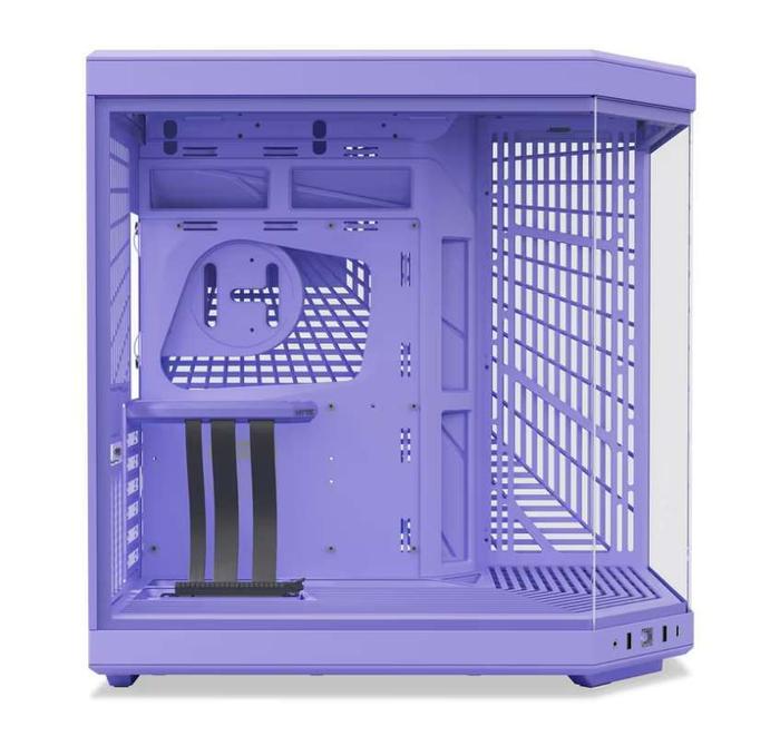 HYTE Y70 Milk PC Case - Tempered Glass Casing - Image 4