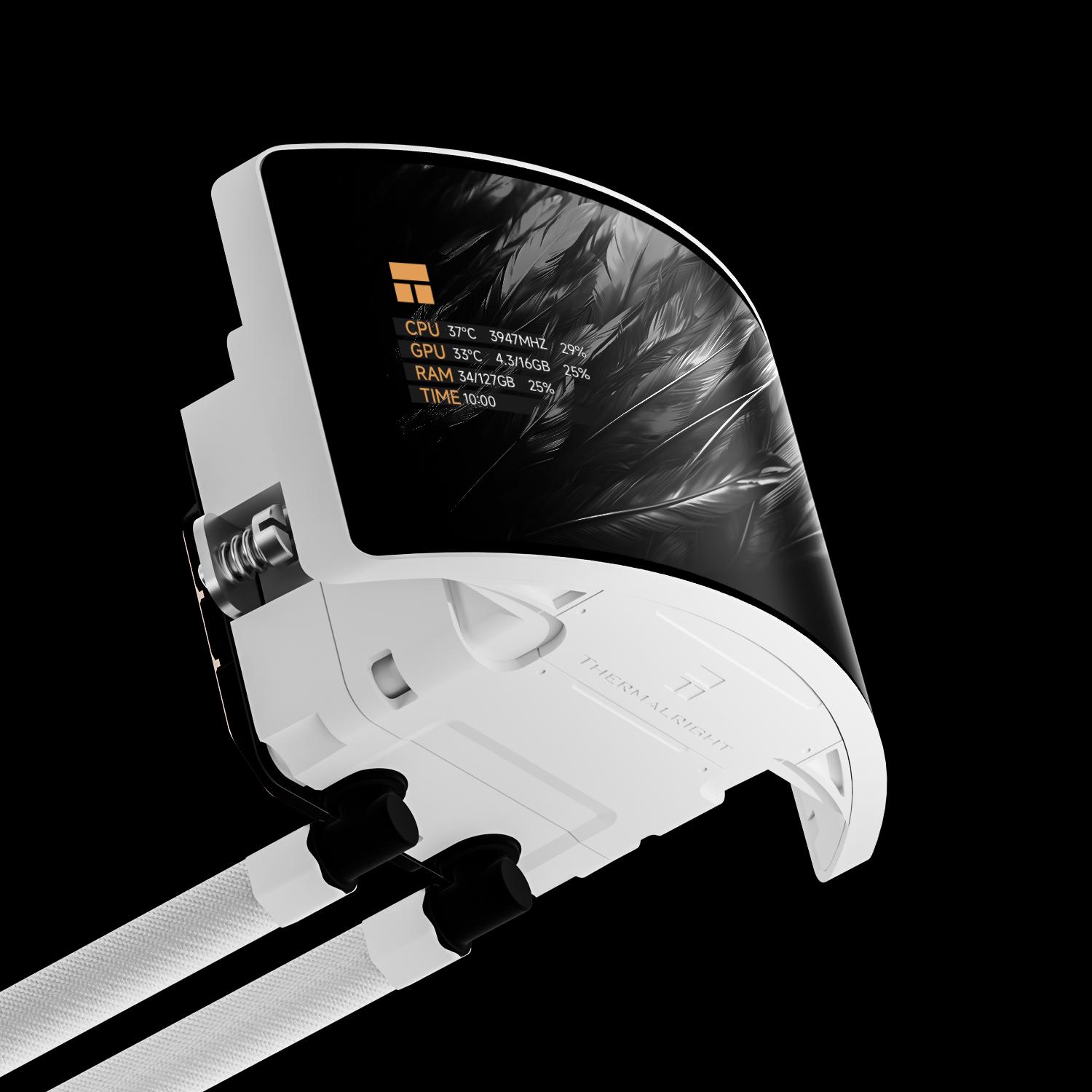 Thermalright Rainbow Vision 360 Turbo ARGB - CPU AIO Liquid Cooler Fan 360mm with LCD Display - Image 6