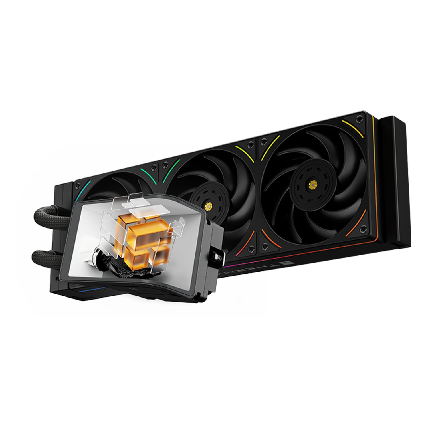 Thermalright Wonder Vision 360 UB ARGB - CPU AIO Liquid Cooler Fan 360mm with LCD Display - Image 2