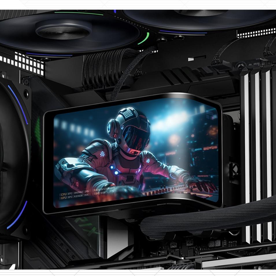 Thermalright Wonder Vision 360 TURBO ARGB - CPU AIO Liquid Cooler Fan 360mm with LCD Display - Image 3