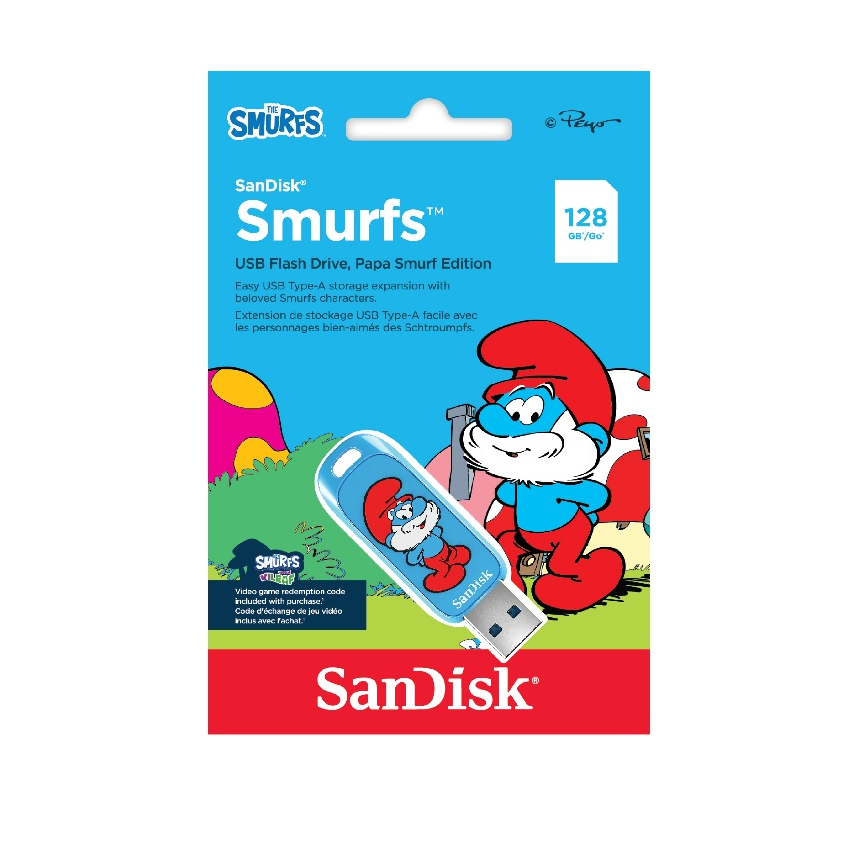 FlashDisk SanDisk Smurfs 128GB - Flash Disk 128 GB USB 3.2 - Image 3