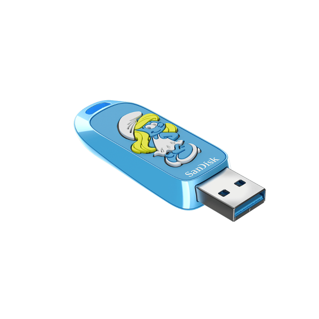 FlashDisk SanDisk Smurfs 256GB - Flash Disk 256 GB USB 3.2 - Image 2