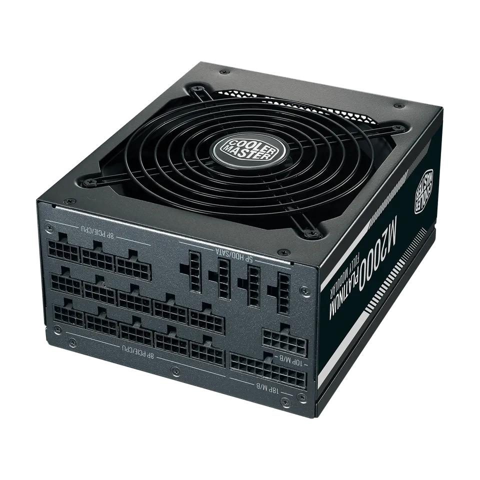 Cooler Master M2000 Platinum Silent Fan PSU - Power Supply 2000 Watt 80+ Platinum Full Modular - Image 3