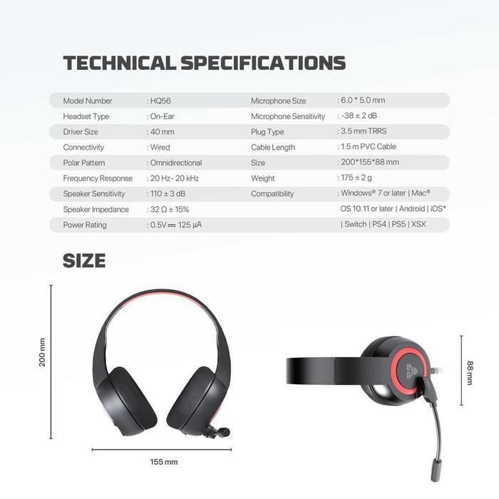 Gaming Headset Fantech Tone II HQ56 - Image 5