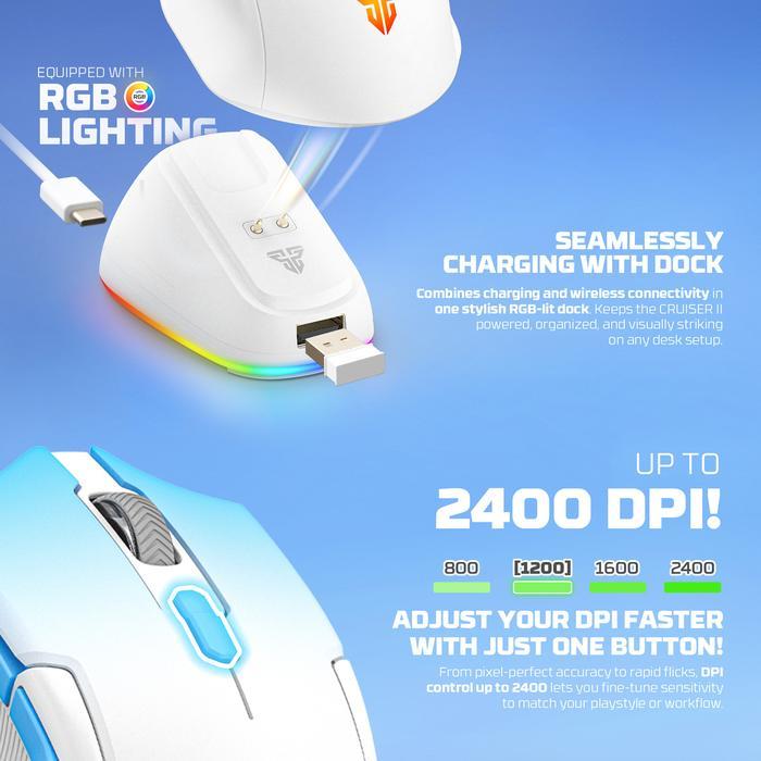 Gaming Mouse Fantech CRUISER II WG11V2RD - Image 2