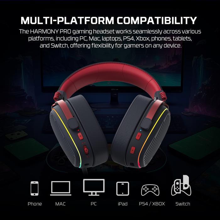 Fantech Harmony Pro WHG02P Wireless Headset - Image 3