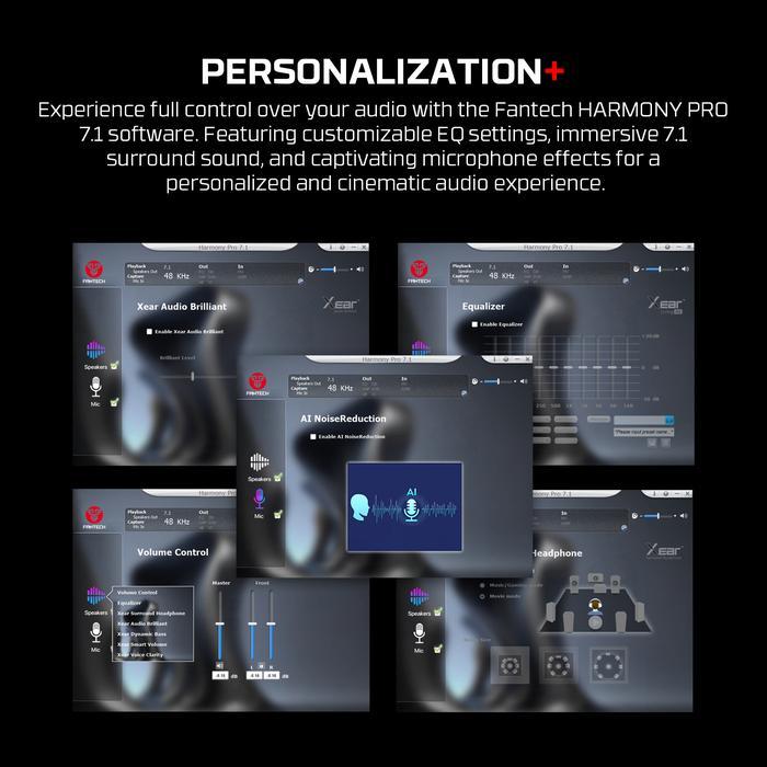 Fantech Harmony Pro WHG02P Wireless Headset - Image 6