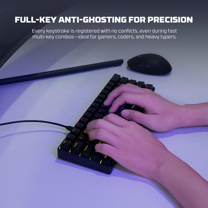 Fantech ATOM61 MK211 RGB - 60% Mechanical Gaming Keyboard - Image 2