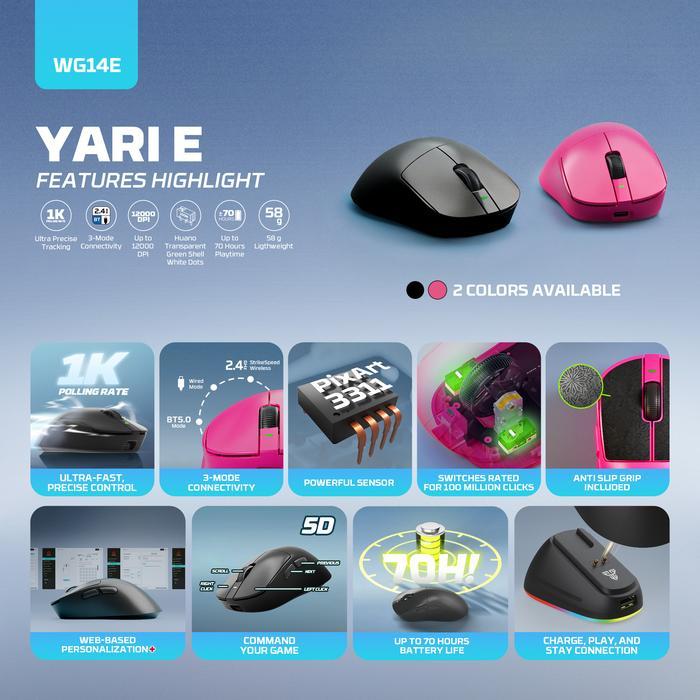 Gaming Mouse Fantech YARI E WG14E - Image 2