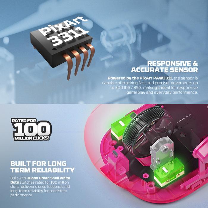 Gaming Mouse Fantech YARI E WG14E - Image 3