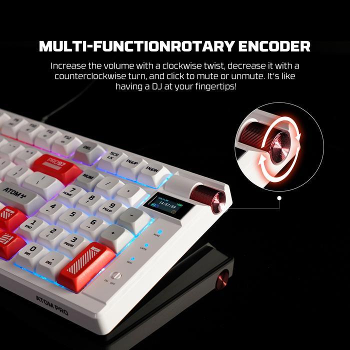 Fantech ATOM PRO97 MK918 RGB Wireless - 65% Mechanical Gaming Keyboard - Image 4