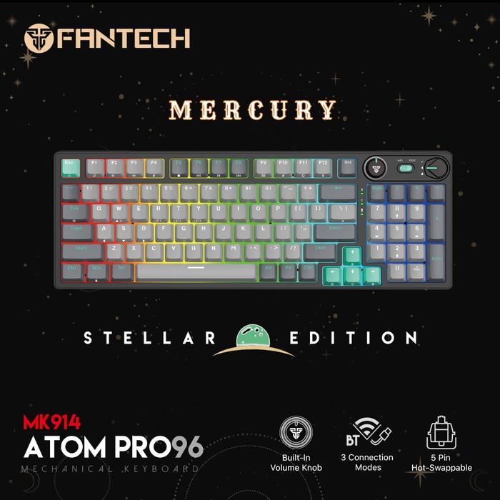 Fantech ATOM PRO96 MK914 RGB Wireless - 65% Mechanical Gaming Keyboard - Image 5