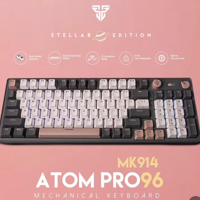 Fantech ATOM PRO96 MK914 RGB Wireless - 65% Mechanical Gaming Keyboard - Image 6