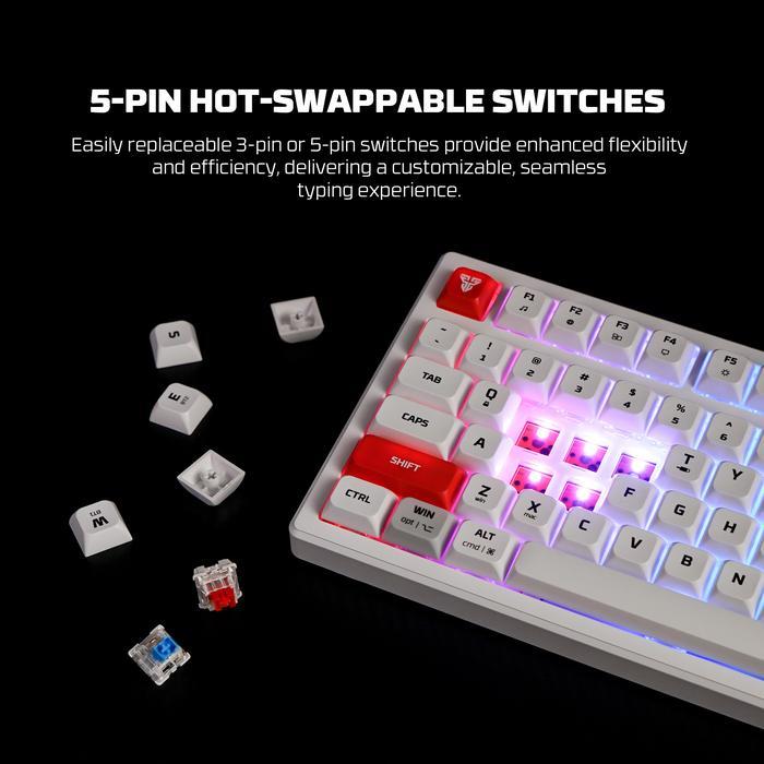 Fantech ATOM PRO79 MK917 RGB Wireless - 65% Mechanical Gaming Keyboard - Image 3