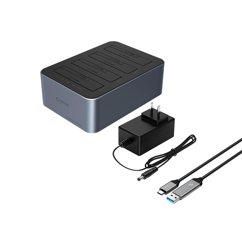 ORICO 6646C3-C 4-Bay Docking HDD Harddisk SSD 2.5" & 3.5" with Offline Cloning Function - Image 2