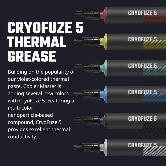 Cooler Master CryoFuze 5 Thermal Paste Grease - Pasta Suntik - Image 7