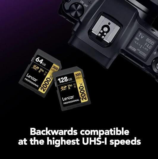 Lexar Professional 2000x SDHC UHS-II 256GB - Memory Card 256 GB - Image 4