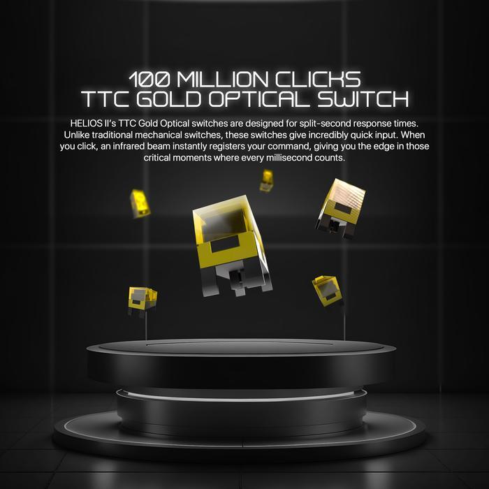 Gaming Mouse Fantech HELIOS II PRO XD3V3 1K - Image 2