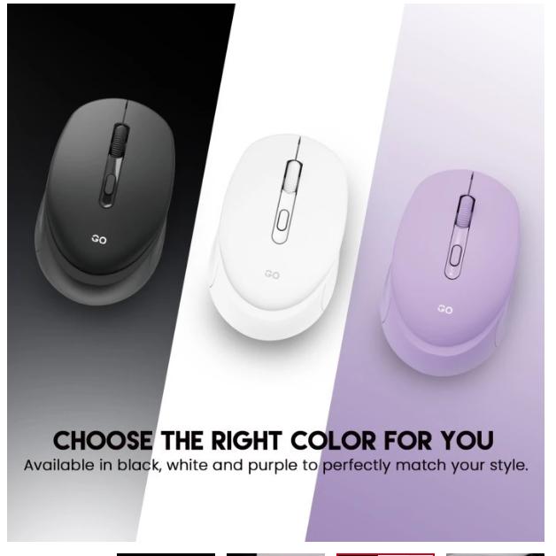 Mouse Wireless Office Fantech GO W609 - Image 2