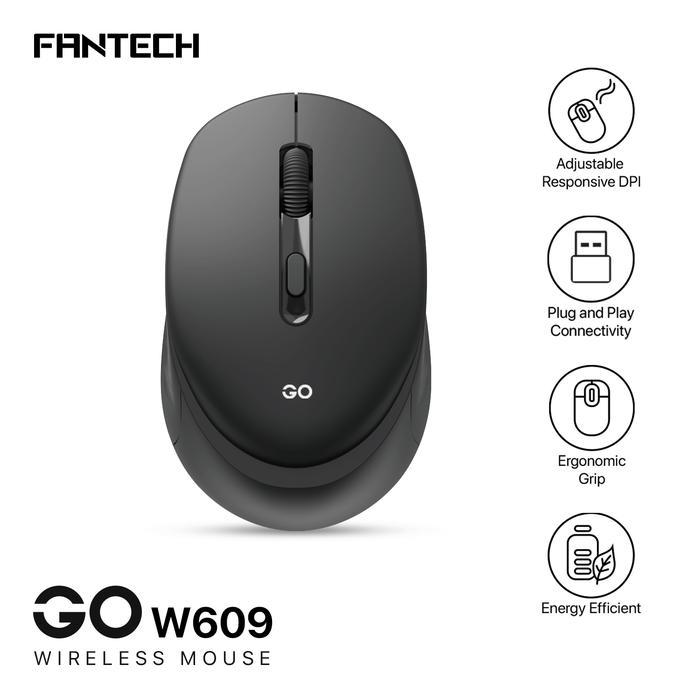 Mouse Wireless Office Fantech GO W609 - Image 7