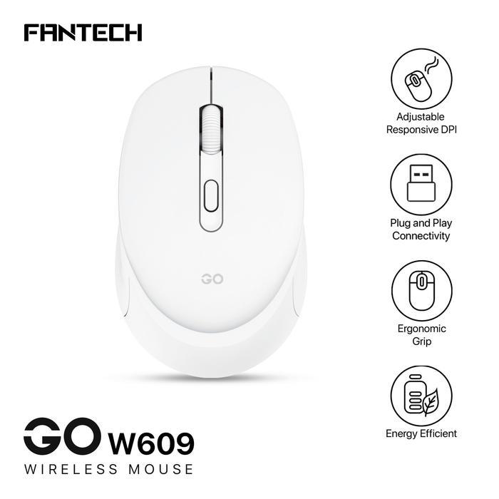 Mouse Wireless Office Fantech GO W609 - Image 8