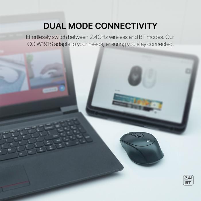 Mouse Wireless Office Fantech GO W191S - Image 5