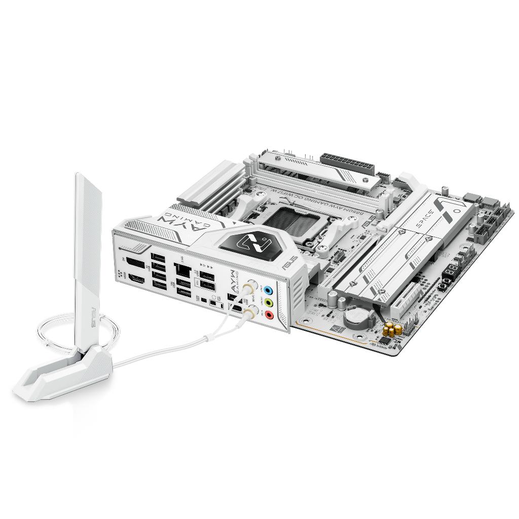 Motherboard ASUS B850M AYW GAMING OC WIFI7 W (AM5, AMD, B850, DDR5, USB3.2, SATA3) - Image 4