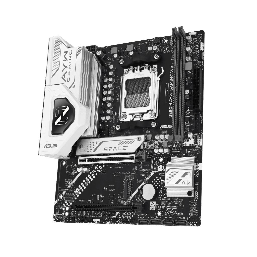 Motherboard ASUS B850M AYW GAMING WIFI (AM5, AMD, B850, DDR5, USB3.2, SATA3) - Image 3