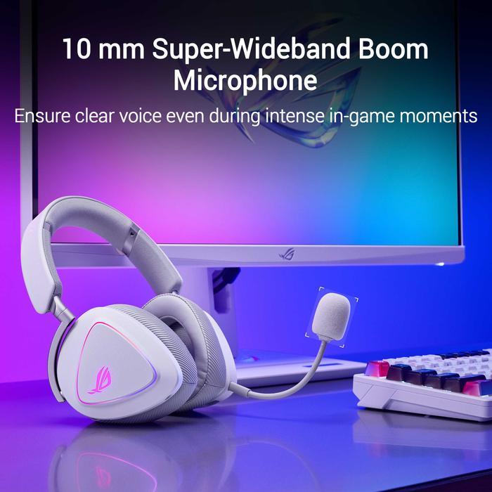 ASUS ROG Delta II Tri-mode Wireless Gaming Headset With ROG SpeedNova - Image 5