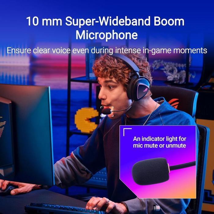 ASUS ROG Delta II Tri-mode Wireless Gaming Headset With ROG SpeedNova - Image 8