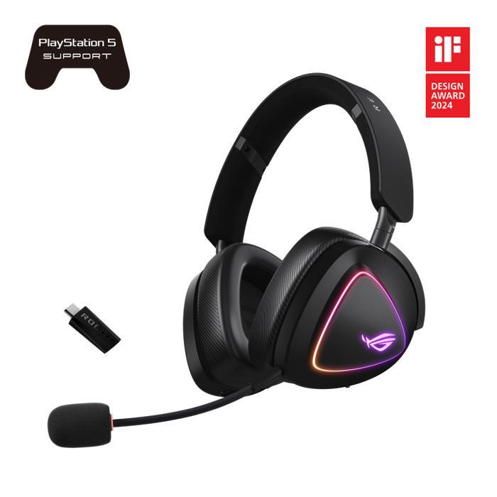 ASUS ROG Delta II Tri-mode Wireless Gaming Headset With ROG SpeedNova - Image 9