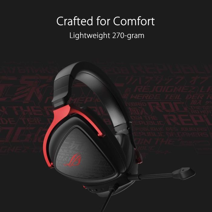 ASUS ROG Delta S Core Gaming Headset LightWeight 3.5 mm - Image 6