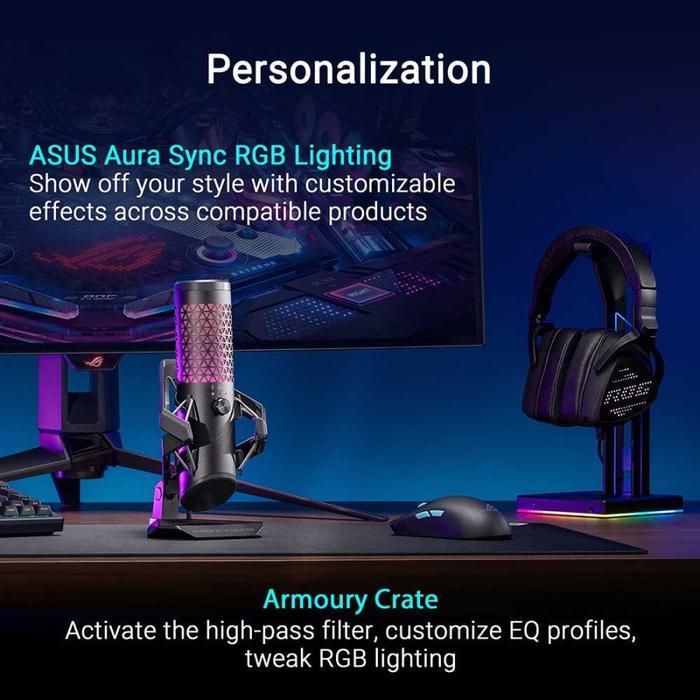 ASUS ROG CARNYX | Professional Cardioid Condenser Gaming Microphone - Image 2