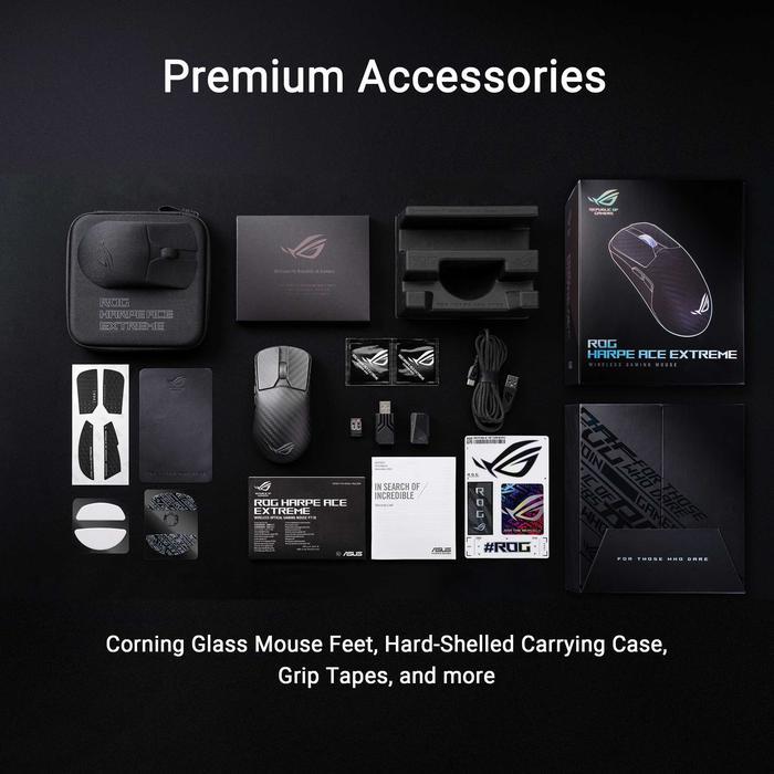 ASUS ROG Harpe Ace Extreme Wireless Gaming Mouse, Carbon Fiber Build, 47g Lightweight - Image 7