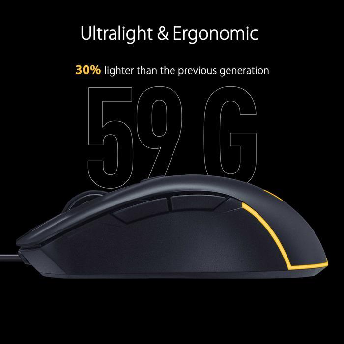ASUS TUF Gaming M3 Gen II Gaming Mouse, IP56 Dust & Water Resistance - Image 5