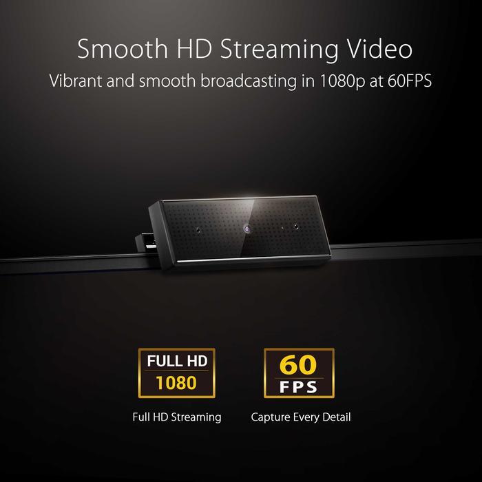 ASUS ROG EYE S Full HD 60 FPS Webcam with Noise Canceling Mic - Image 2