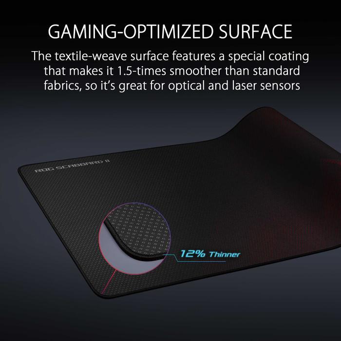 ASUS ROG Scabbard II Extended Gaming Mouse Pad - Image 5