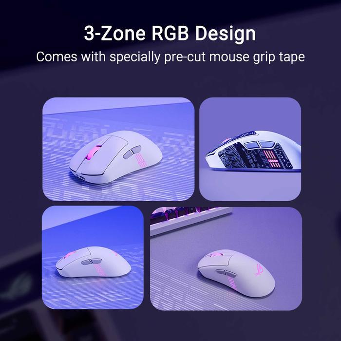 ASUS ROG Keris II Origin Wireless Gaming Mouse, 65g Lightweight, Ergonomic, Swappable Switches - Image 7