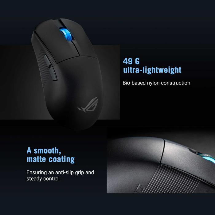 ASUS ROG Harpe Ace Mini Wireless Gaming Mouse, 49g Lightweight, AimPoint Pro 42K Optical Sensor, Optical Micro Switches - Image 5